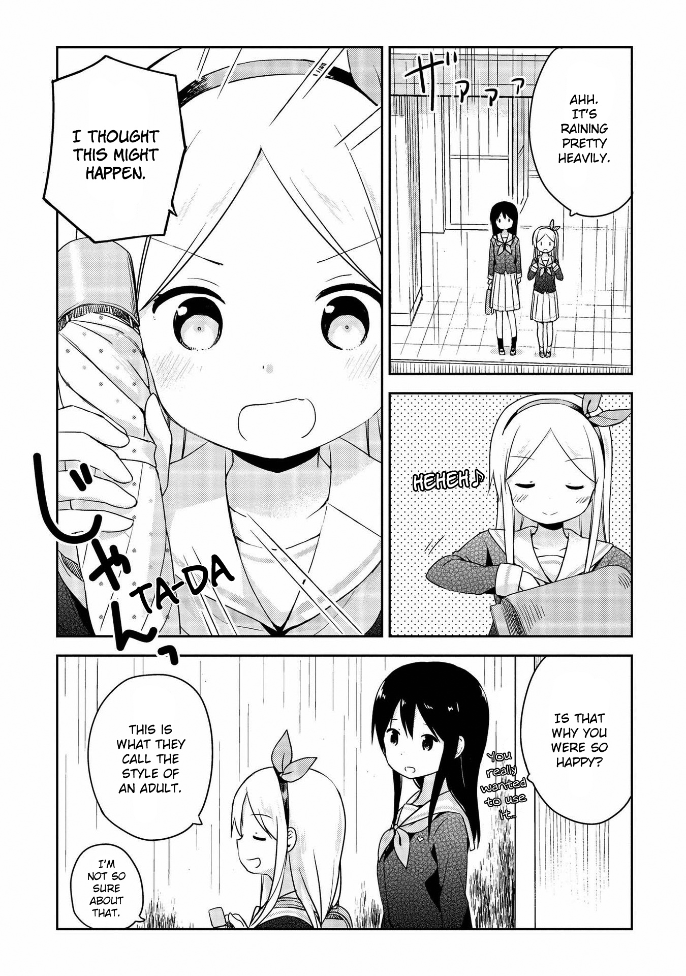 Mirai No Fu Fu Desu Kedo? - Vol.2 Chapter 12: Umbrella