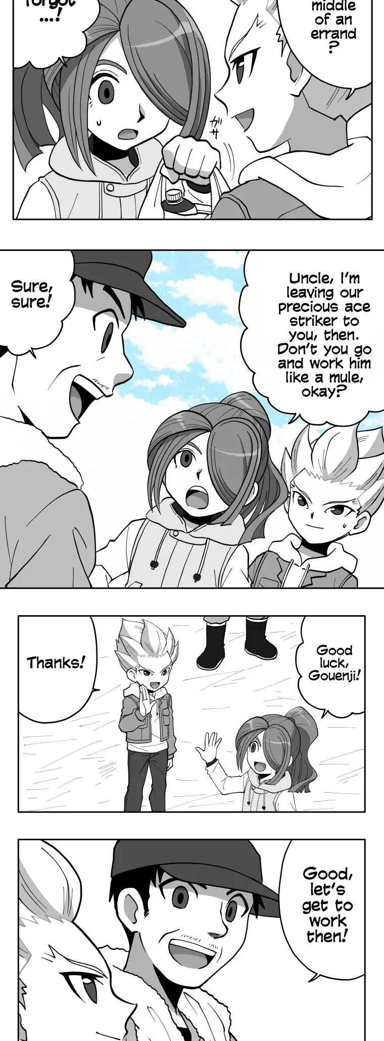 Honosuto! ~Gouenji No Hitorigoto~ - Chapter 85: Sweet Potatoes And Gouenji (1)