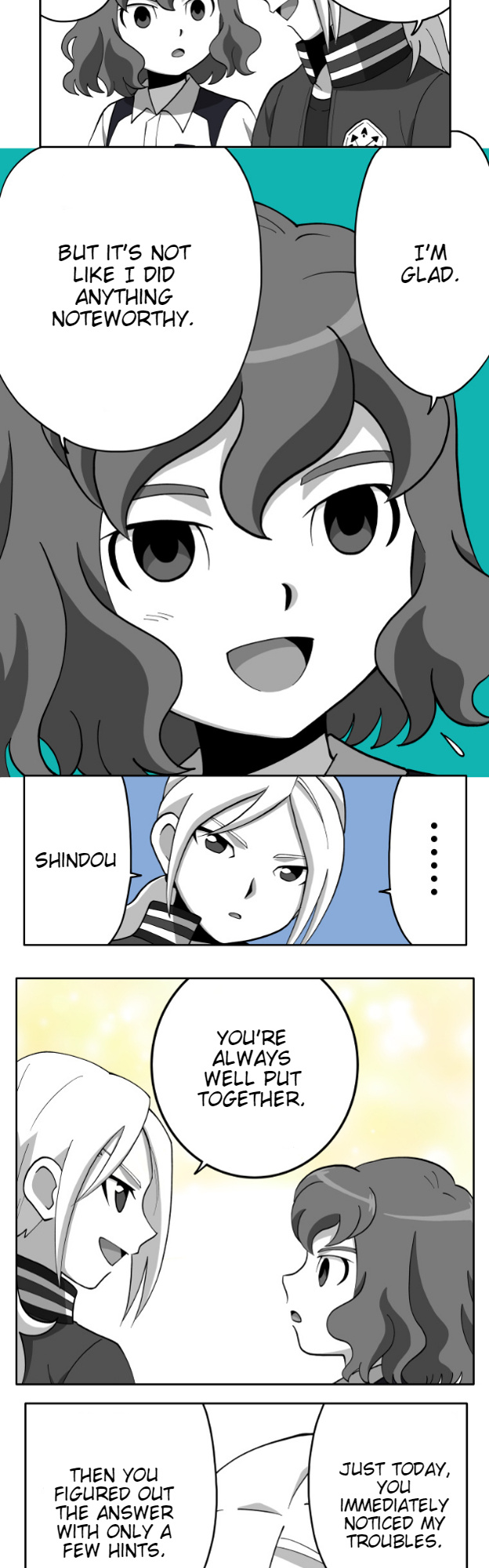 Honosuto! ~Gouenji No Hitorigoto~ - Chapter 76: Yuuka's Request And Shindou And Gouenji