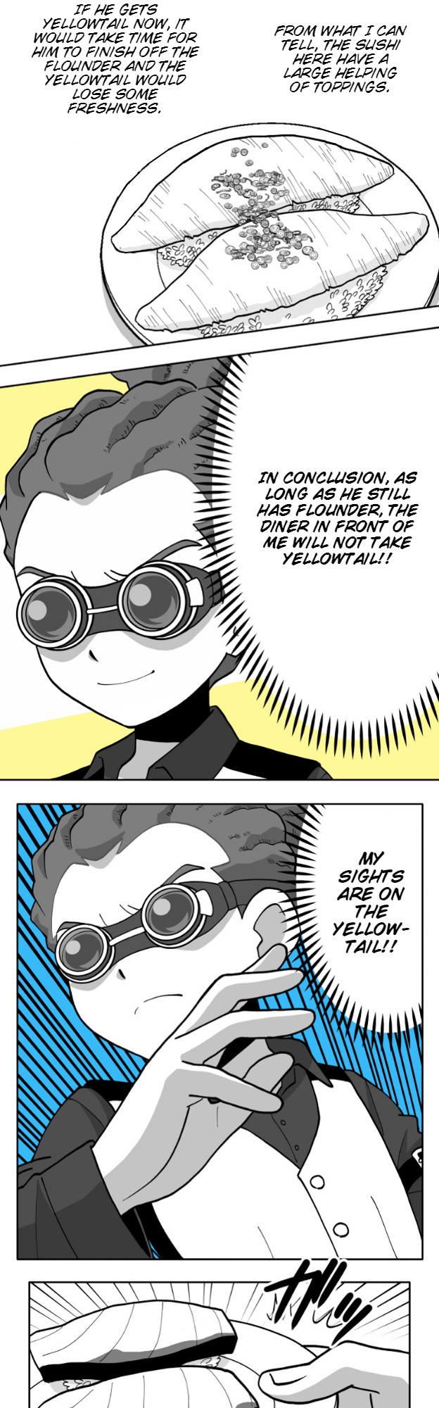 Honosuto! ~Gouenji No Hitorigoto~ - Chapter 79: Train Sushi And Kidou 2