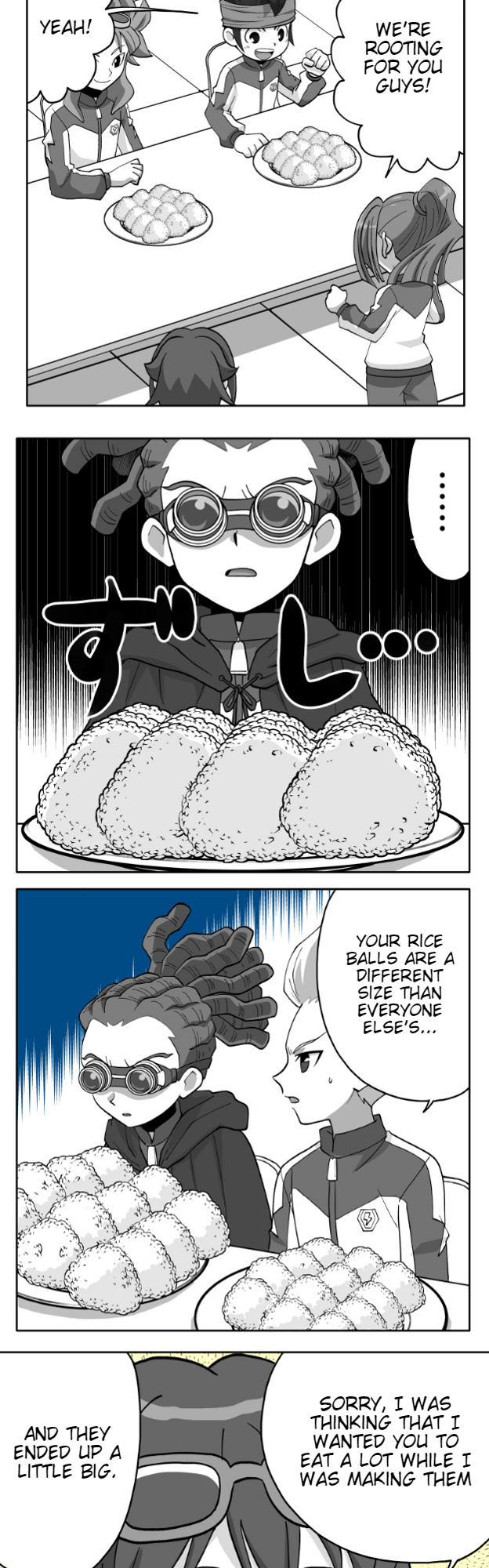 Honosuto! ~Gouenji No Hitorigoto~ - Chapter 73: Eating Contest And Gouenji 2