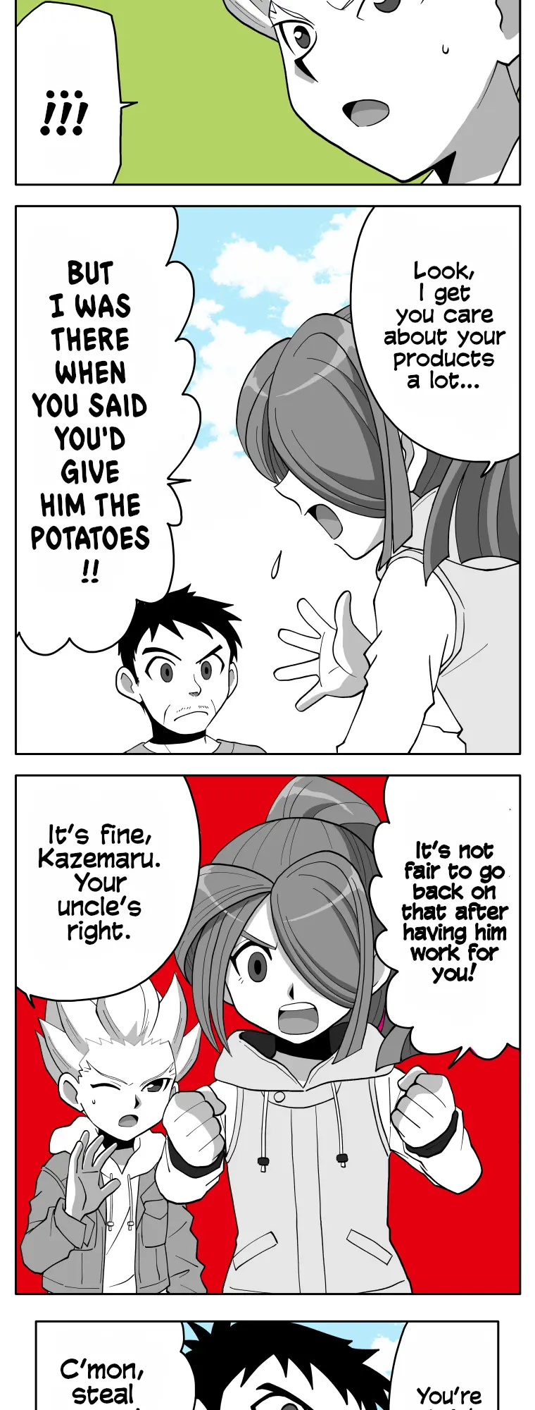 Honosuto! ~Gouenji No Hitorigoto~ - Chapter 86: Sweet Potatoes And Gouenji (2)