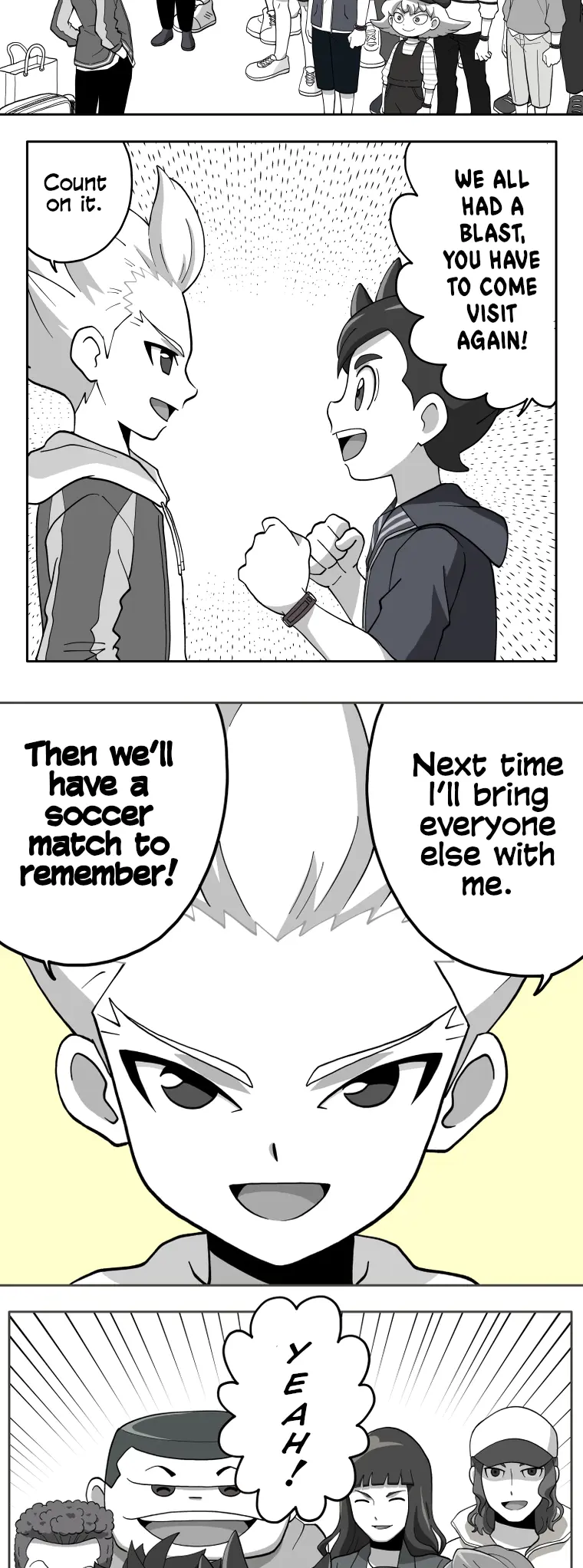 Honosuto! ~Gouenji No Hitorigoto~ - Chapter 84: Inakunijima And Gouenji