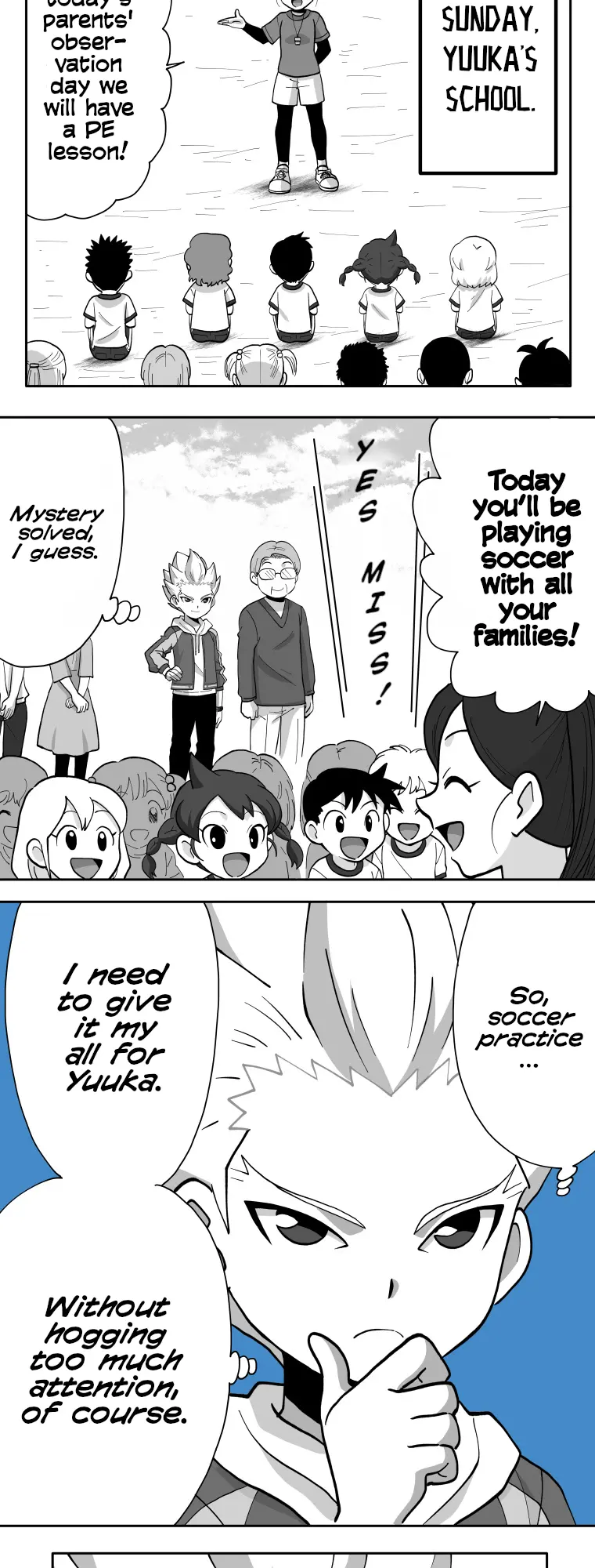 Honosuto! ~Gouenji No Hitorigoto~ - Chapter 97: Parents' Observation Day And Gouenji (1)