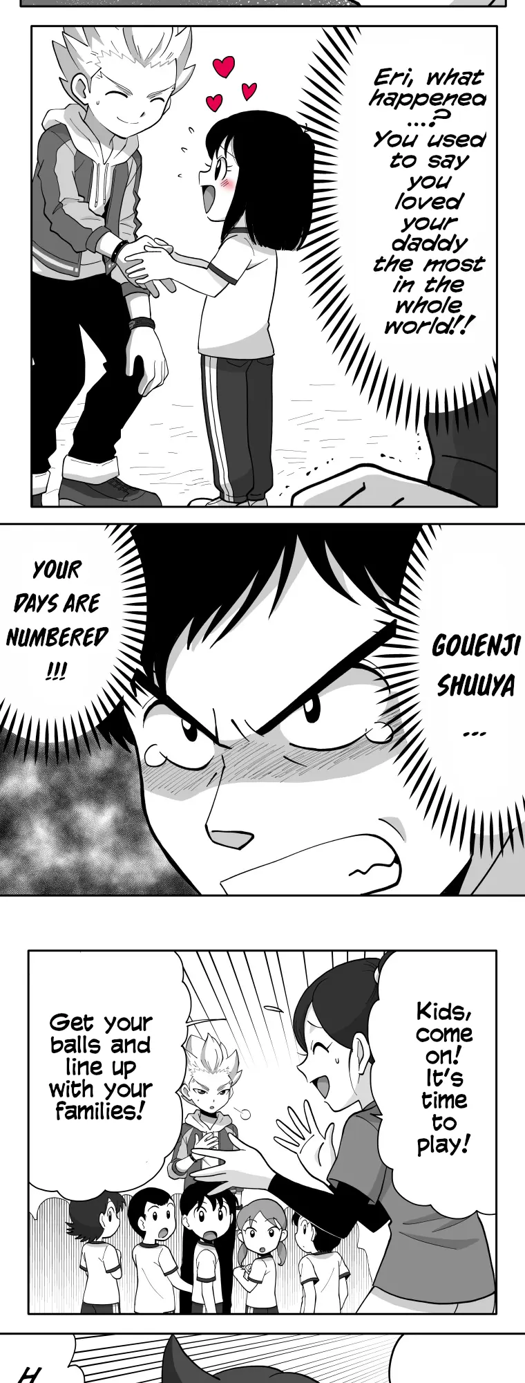 Honosuto! ~Gouenji No Hitorigoto~ - Chapter 97: Parents' Observation Day And Gouenji (1)