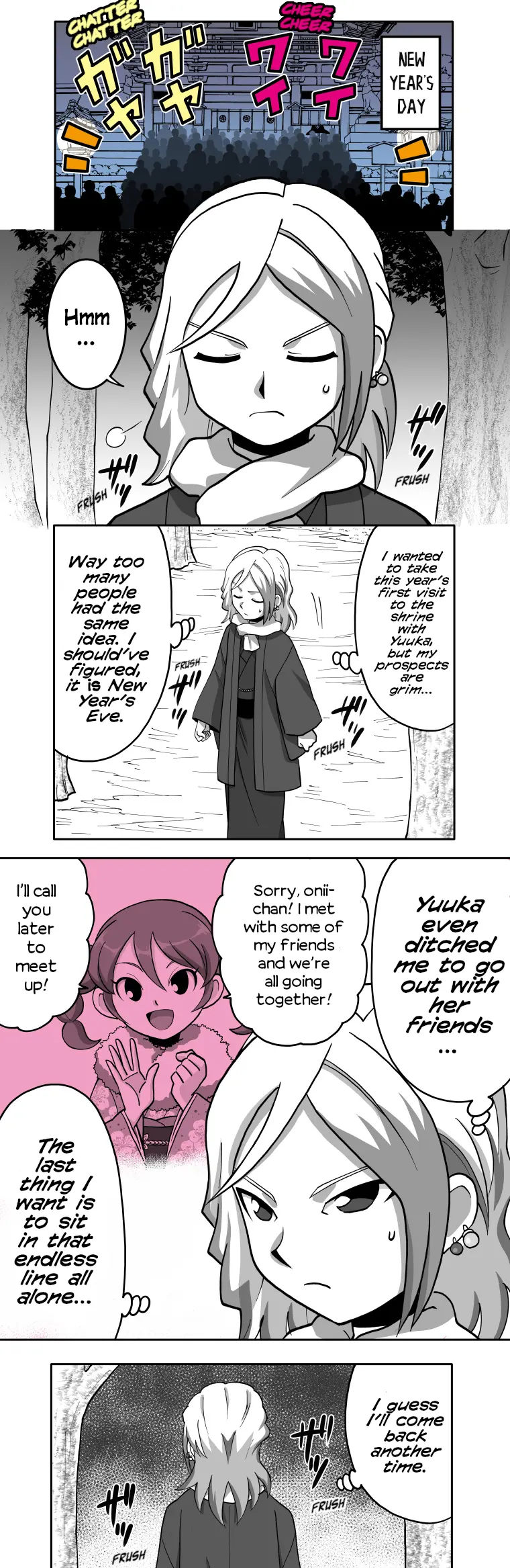 Honosuto! ~Gouenji No Hitorigoto~ - Chapter 92: New Year's Eve Shrine Visit And Gouenji