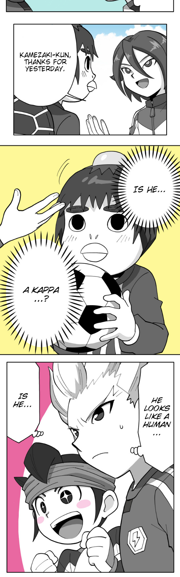 Honosuto! ~Gouenji No Hitorigoto~ - Chapter 81: Kappa And Gouenji 2