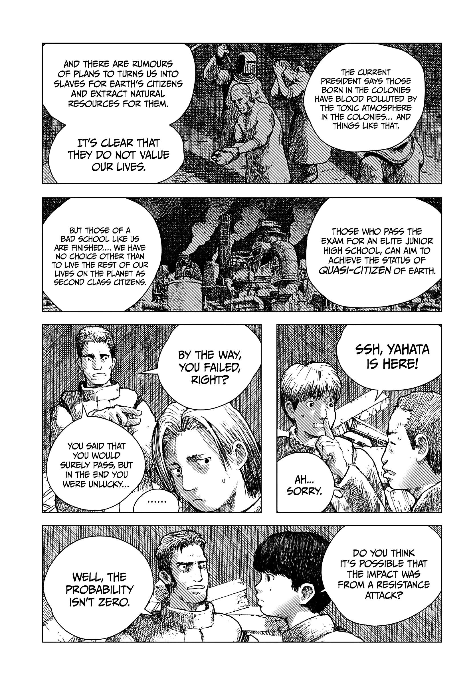 Léviathan (Kuroi Shiro) - Vol.1 Chapter 3: The Trap Of The Dead