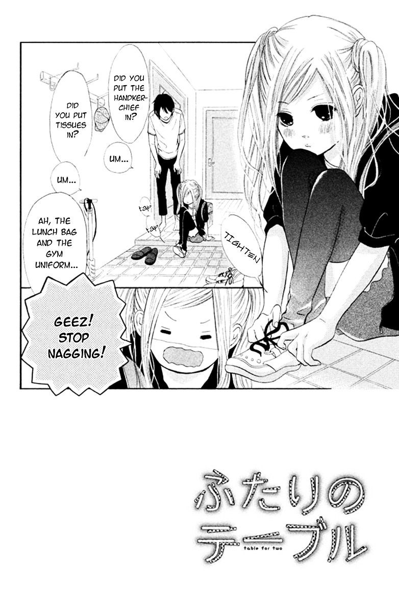 Futari No Table - Vol.1 Chapter 3 : Birthday Cake