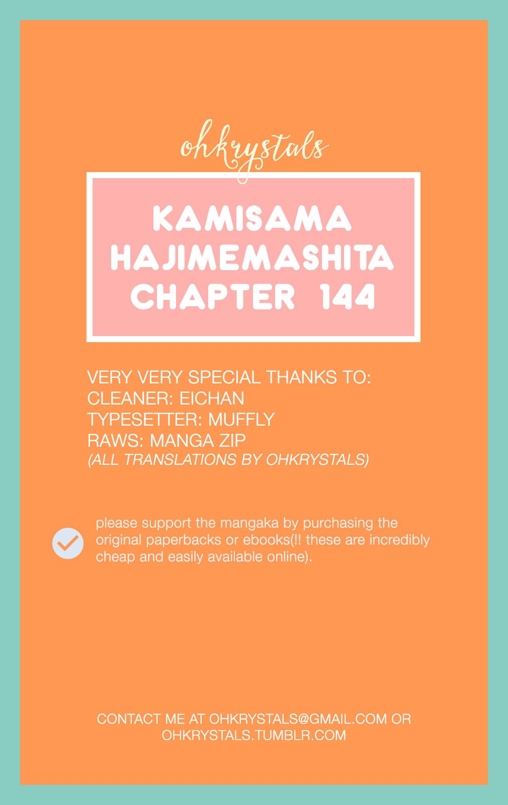 Kamisama Hajimemashita - Vol.23 Chapter 144