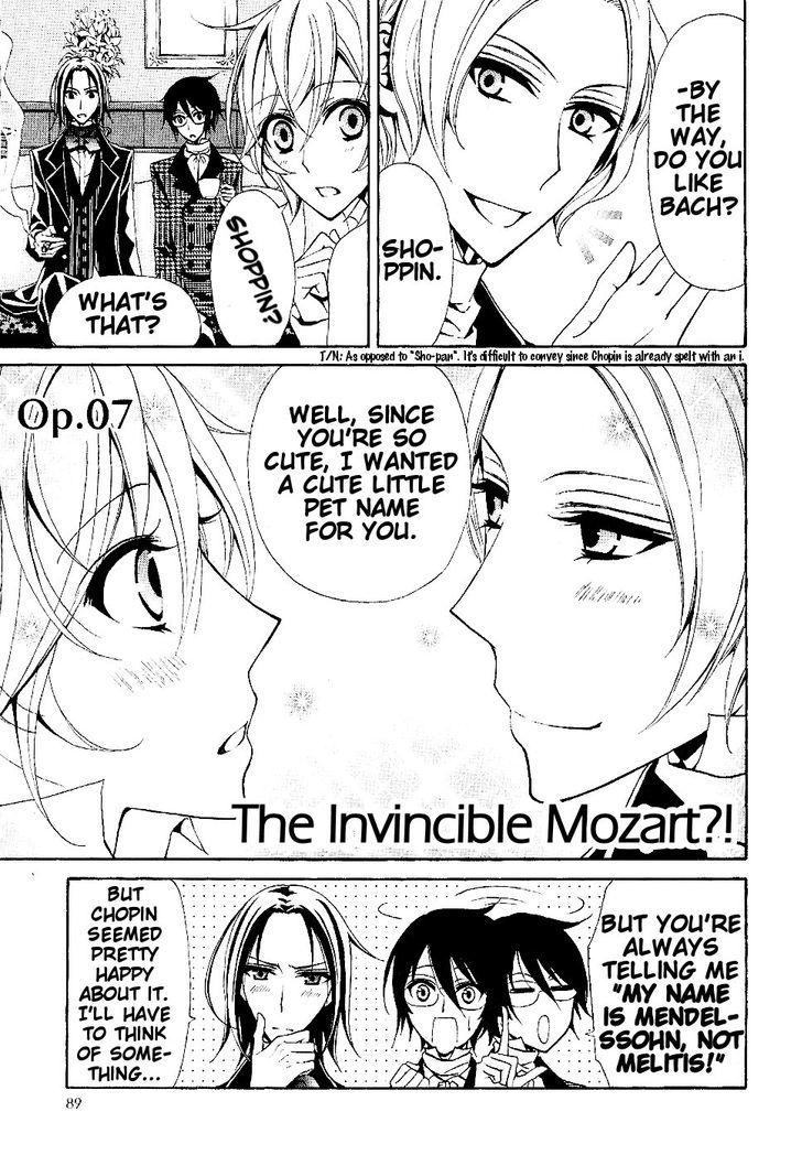 Boku No Chopin - Vol.1 Chapter 7 : The Amazing Mozart!