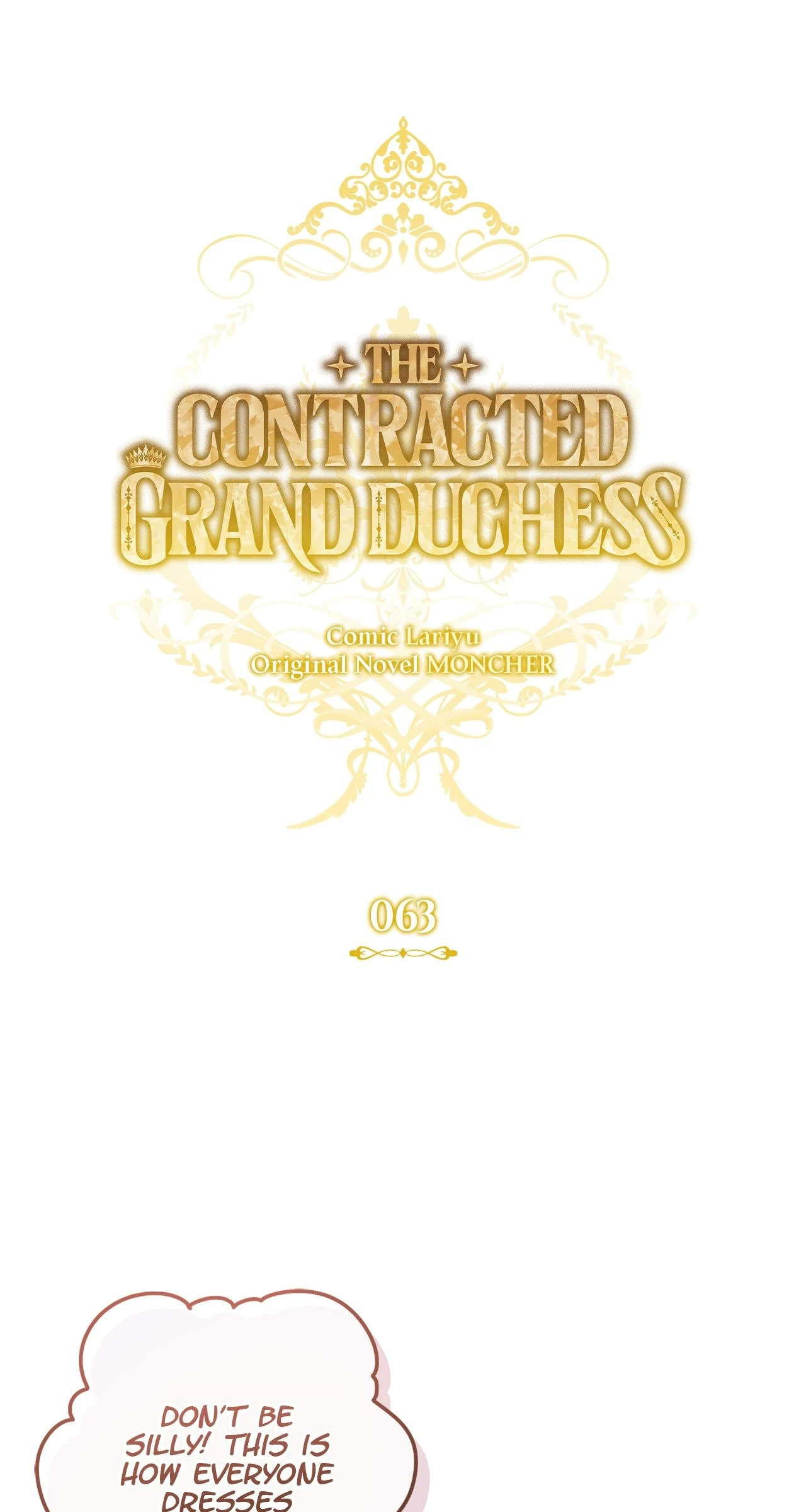 Contract Grand Duchess - Chapter 63