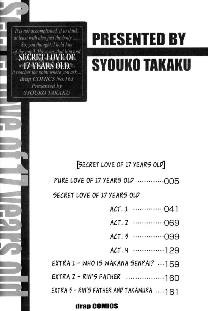 17 Sai No Hisoka Na Yokujou - Vol.1 Chapter 4 : Secret Love Of 17 Years Old ~ Act 3