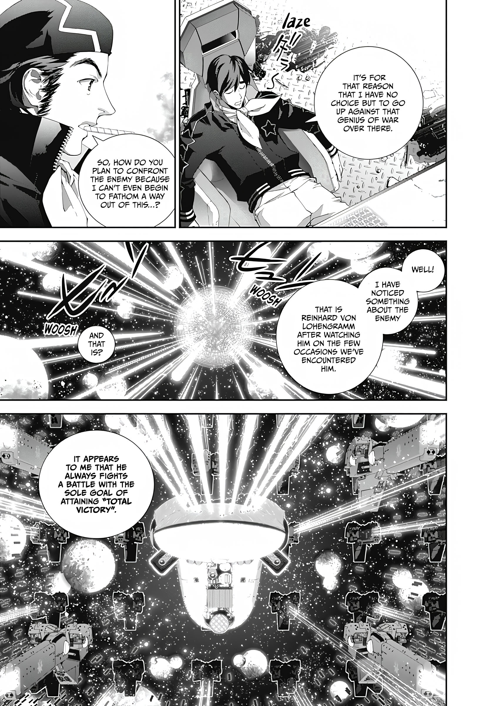 Ginga Eiyuu Densetsu (Fujisaki Ryu) - Vol.6 Chapter 56: High Admiral Reinhard Von Lohengramm – The Battle Of Astarte: Unbeaten And Invincible (Part I)