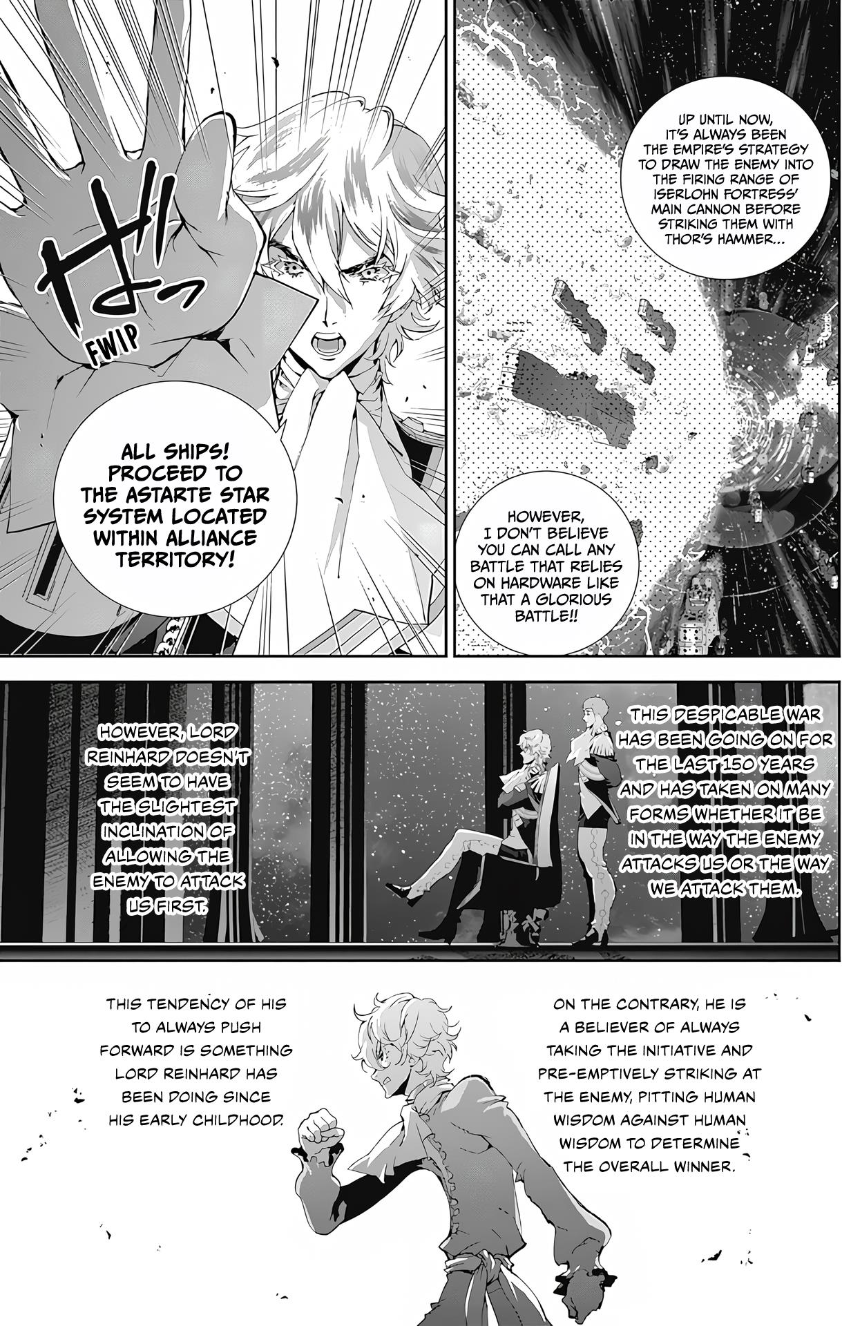 Ginga Eiyuu Densetsu (Fujisaki Ryu) - Vol.6 Chapter 51: High Admiral Reinhard Von Lohengramm - The Battle Of Astarte: In The Middle Of The Eternal Night