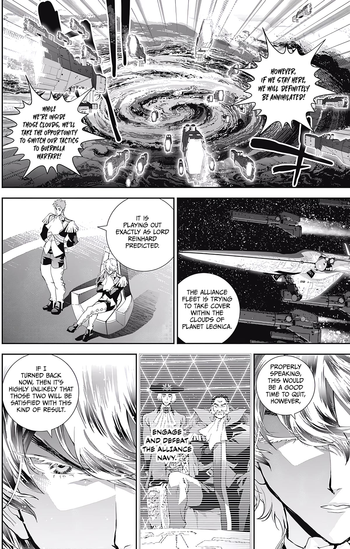 Ginga Eiyuu Densetsu (Fujisaki Ryu) - Chapter 46: Commodore Yang Wen-Li – The Fourth Battle Of The Tiamat System – The Battle For Planet Legnica (Part Ii)