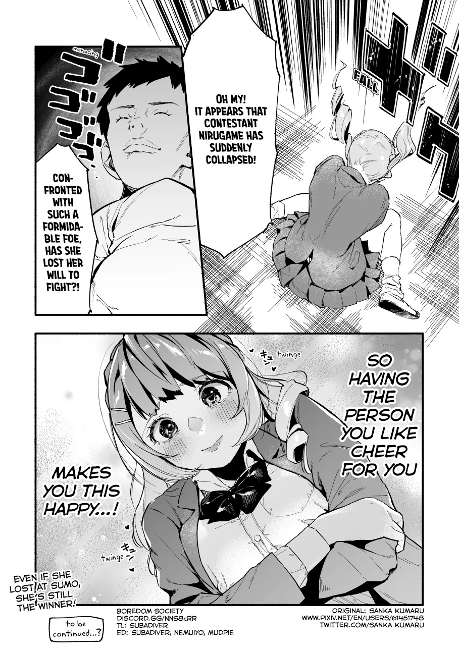 Nirugame-Chan With The Huge Ass And Usami-Kun - Chapter 36: A Story Of A Girl With A Huge Ass Who Loses In The Final