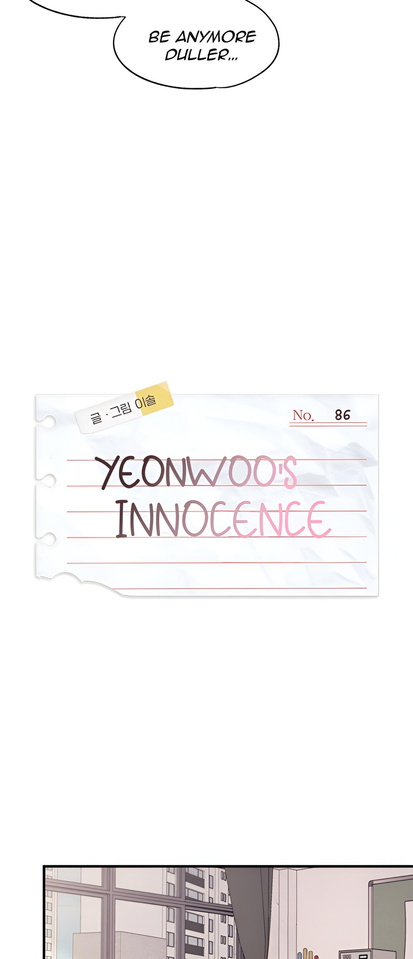 Yeon Woo's Innocence - Chapter 86