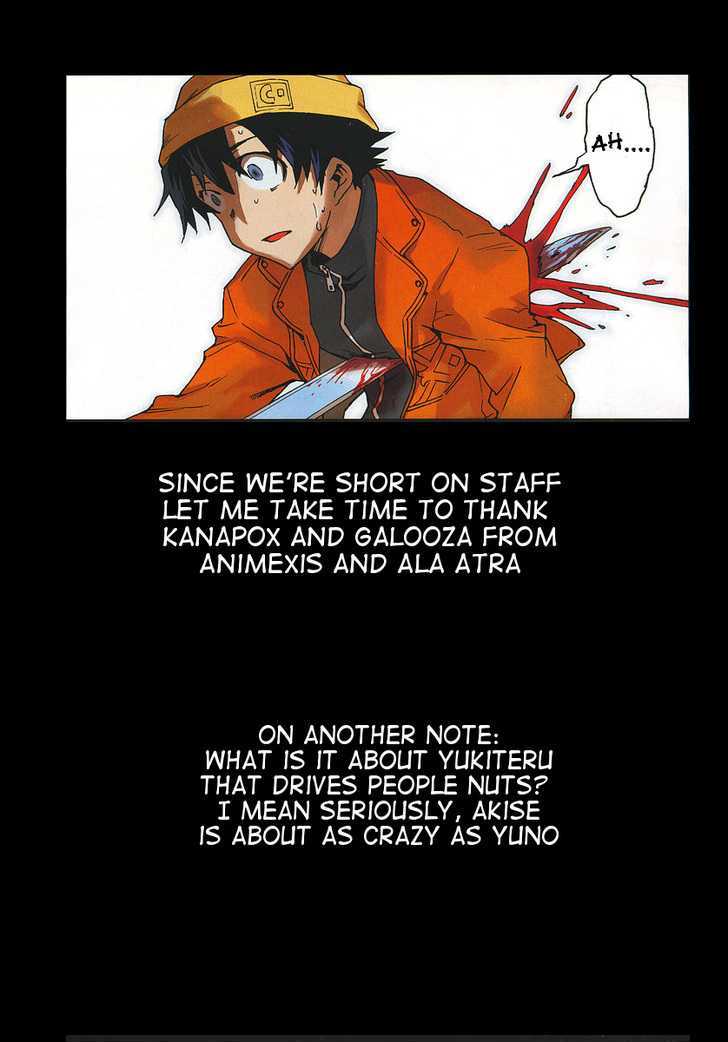 Mirai Nikki Paradox - Vol.1 Chapter 2.2 : The Paradox Of Love And Mines