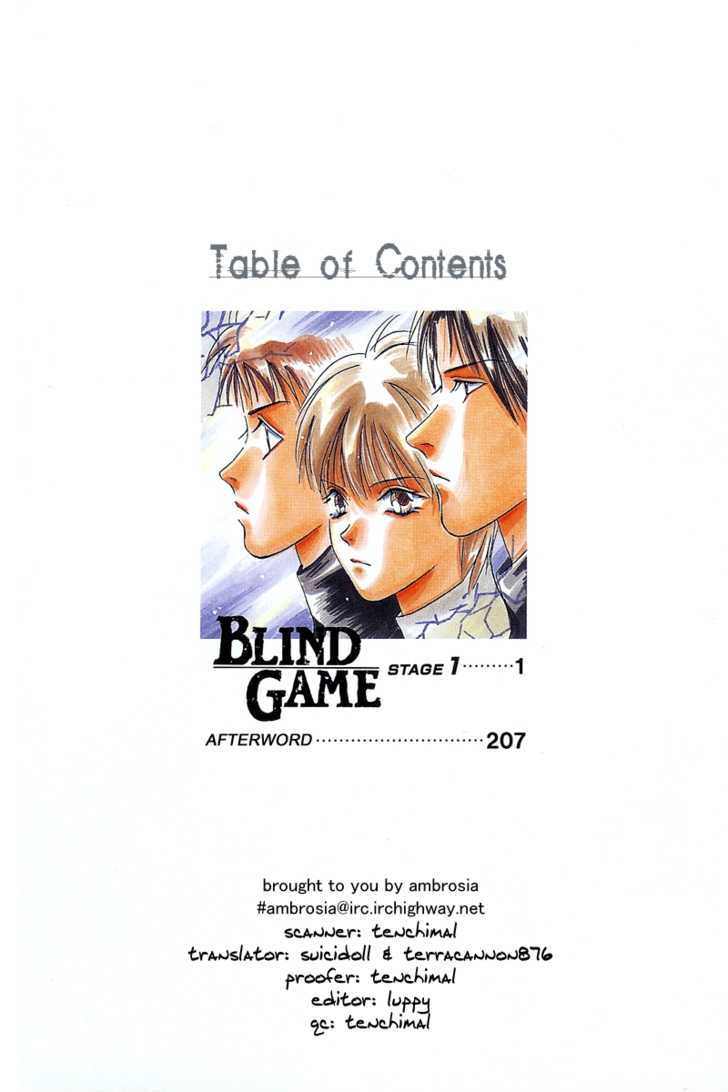 Blind Game - Vol.1 Chapter 1 : Stage 1 (Part 1)