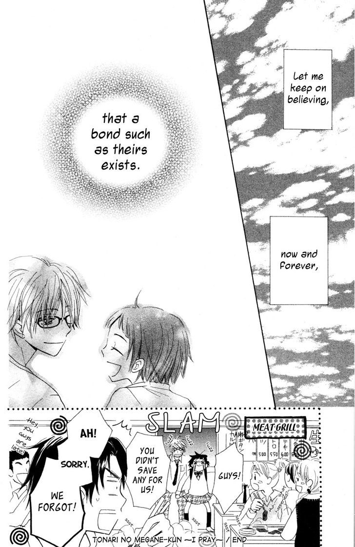 Tonari No Megane-Kun - Vol.2 Chapter 6 : I Pray