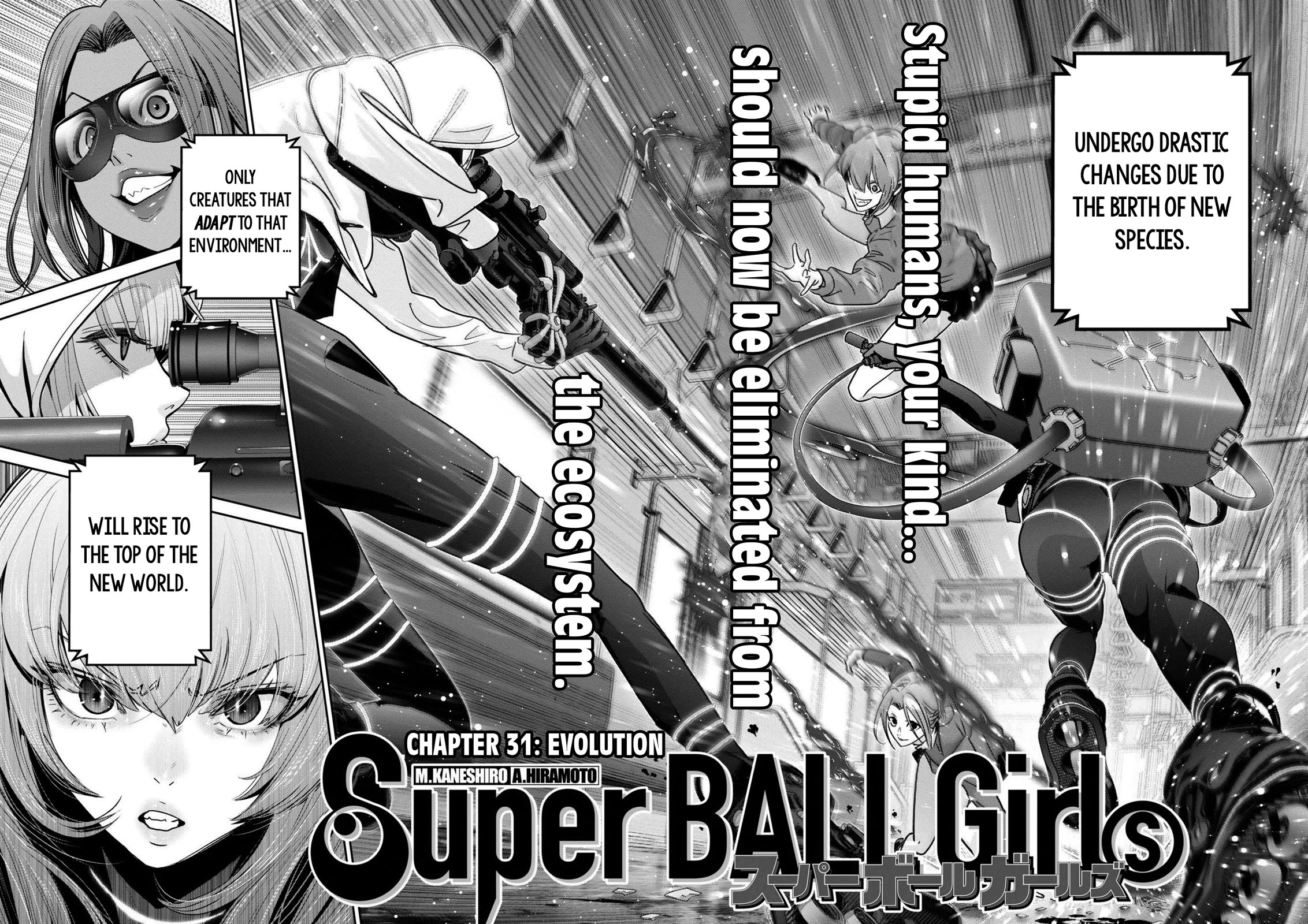 Super Ball Girls - Chapter 31: Evolution