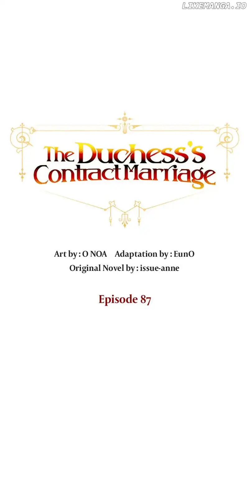 The Duke Of Ashleyan’s Contractual Marriage - Chapter 87