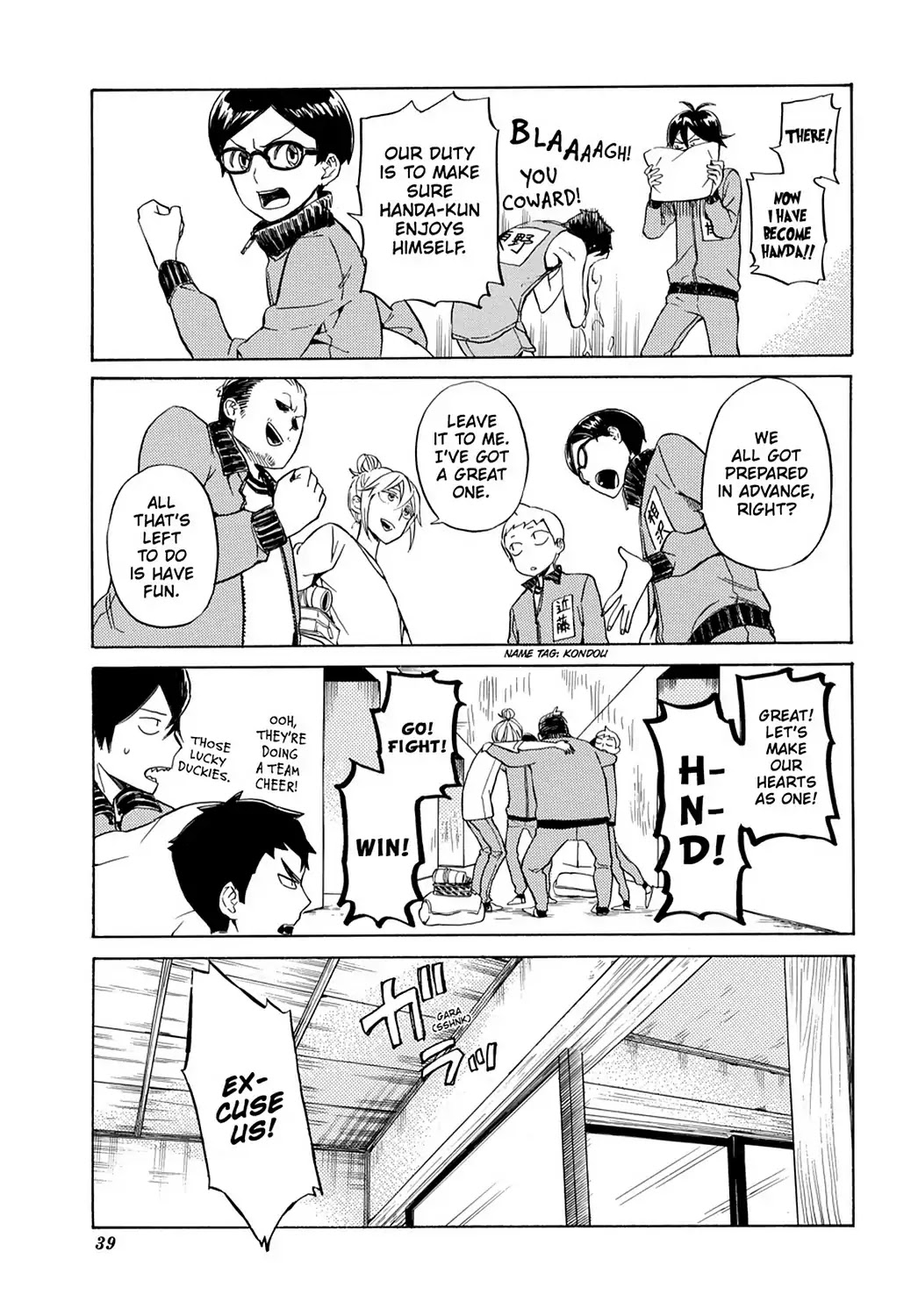 Handa-Kun - Chapter 22: Handa-Kun & The Class Trip, Night 1