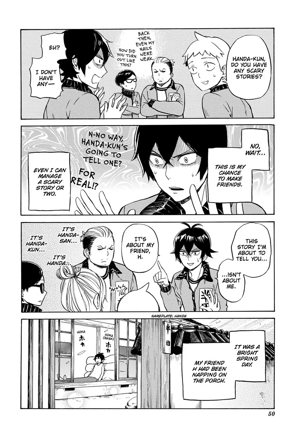 Handa-Kun - Chapter 22: Handa-Kun & The Class Trip, Night 1