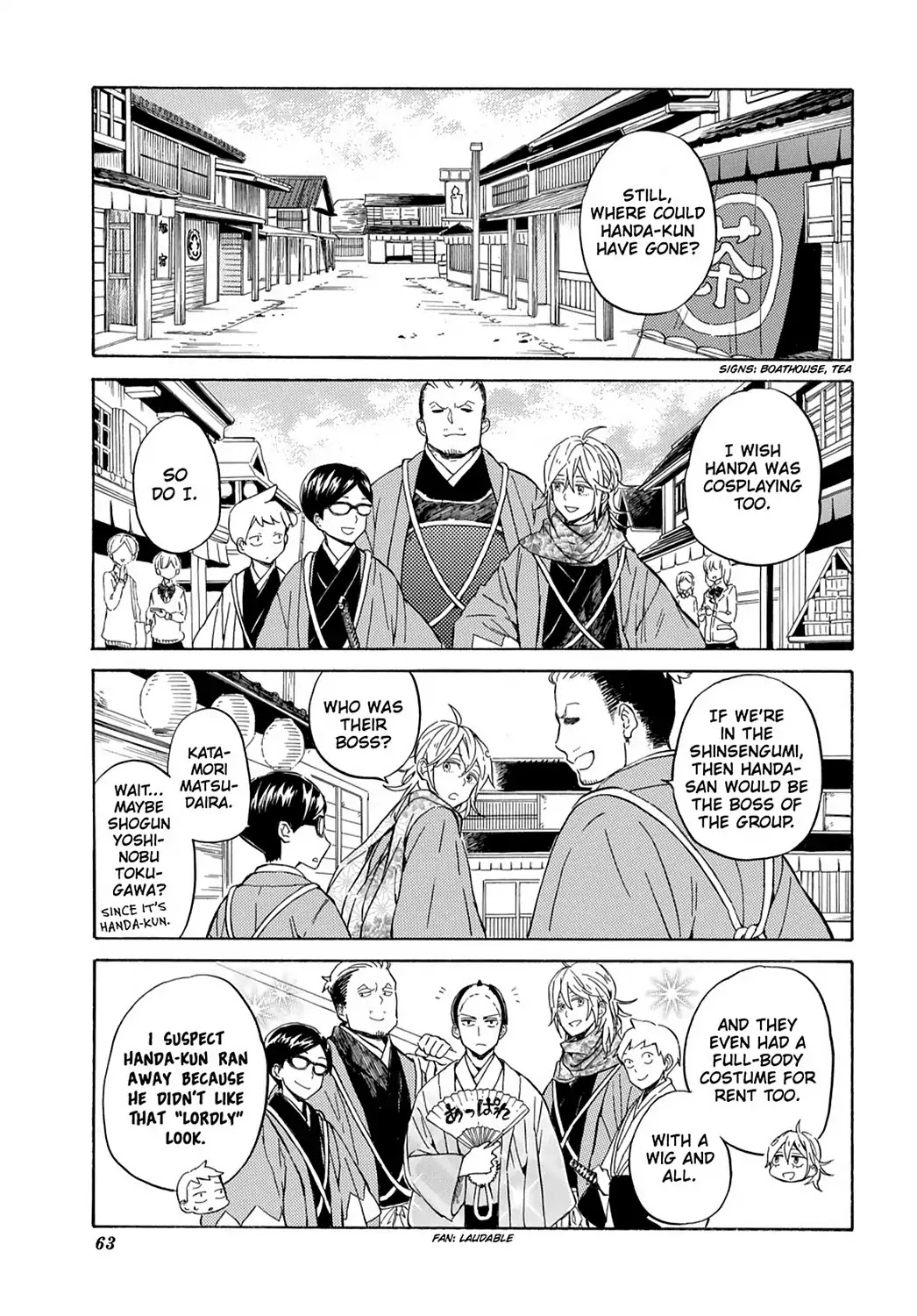 Handa-Kun - Chapter 23: Handa-Kun & The Class Trip, Day 2