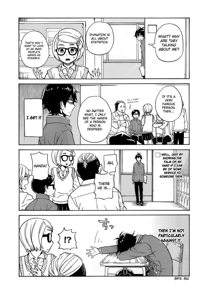 Handa-Kun - Vol.3 Chapter 14 : Handa-Kun And The Palm Reading