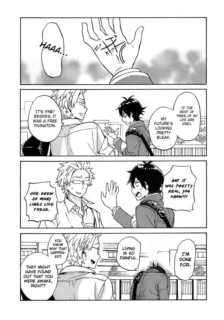 Handa-Kun - Vol.3 Chapter 14 : Handa-Kun And The Palm Reading