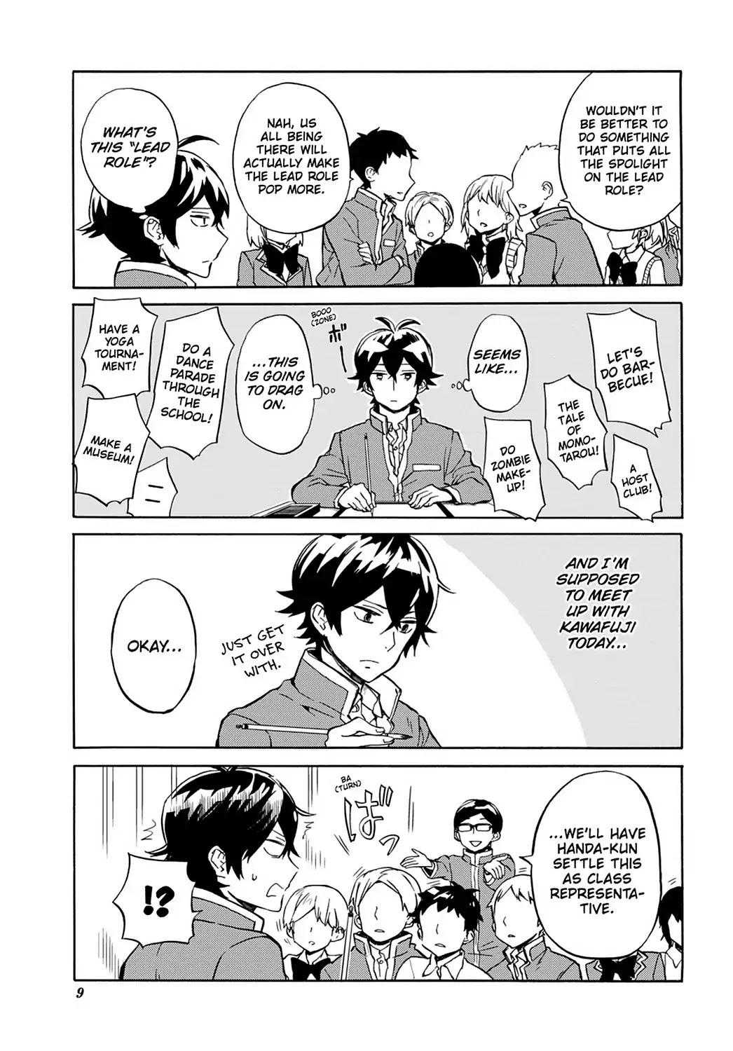 Handa-Kun - Chapter 26: Handa-Kun & The Culture Festival Preparation 1