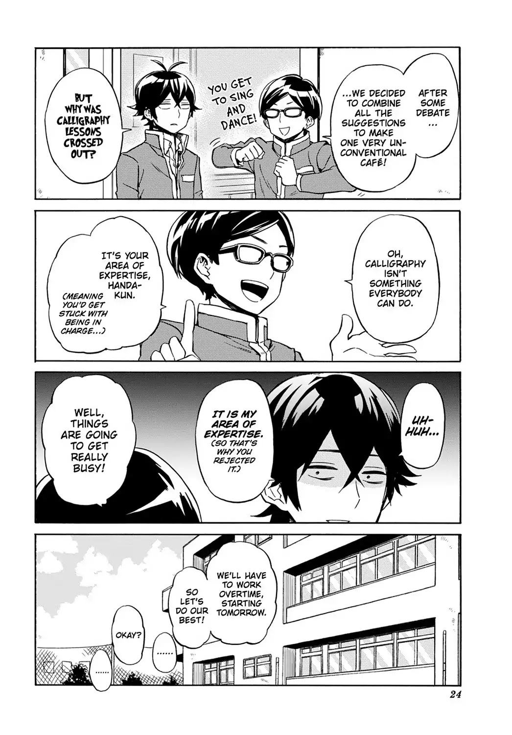 Handa-Kun - Chapter 26: Handa-Kun & The Culture Festival Preparation 1