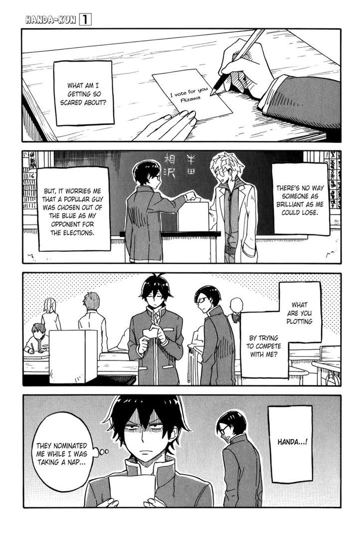 Handa-Kun - Vol.1 Chapter 3 : Handa-Kun And The Class Rep