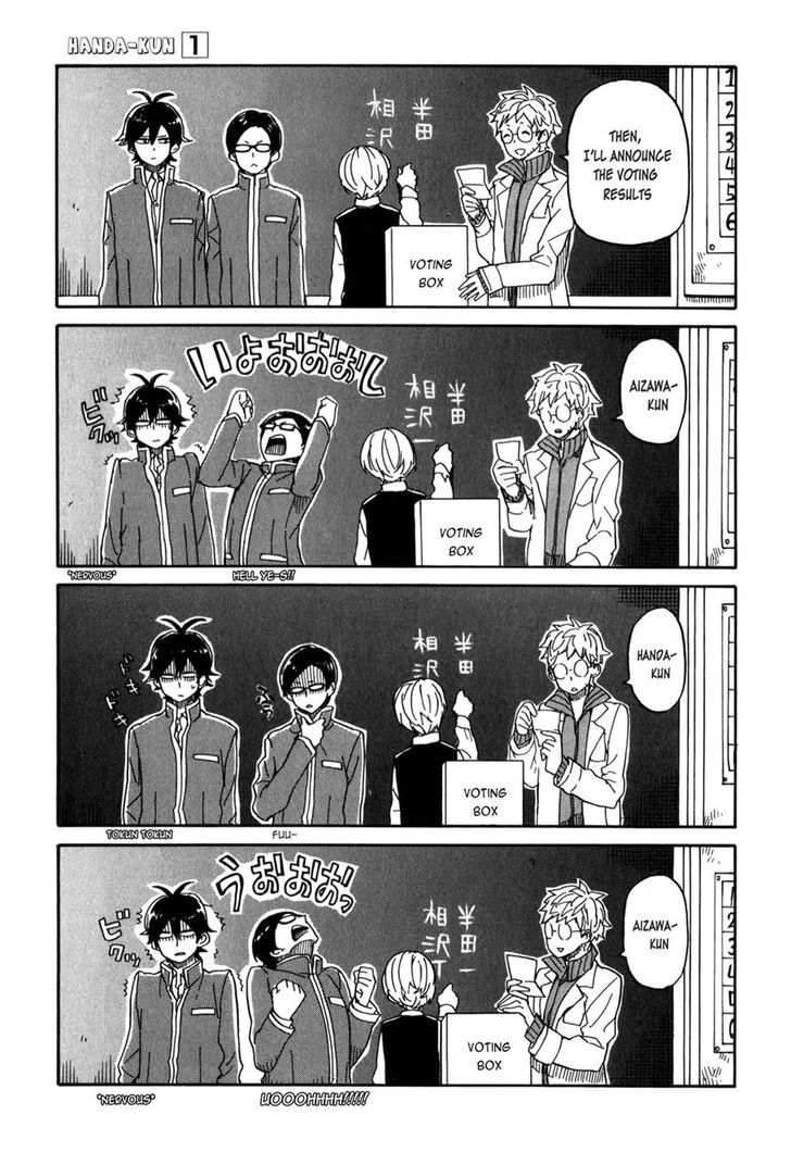 Handa-Kun - Vol.1 Chapter 3 : Handa-Kun And The Class Rep