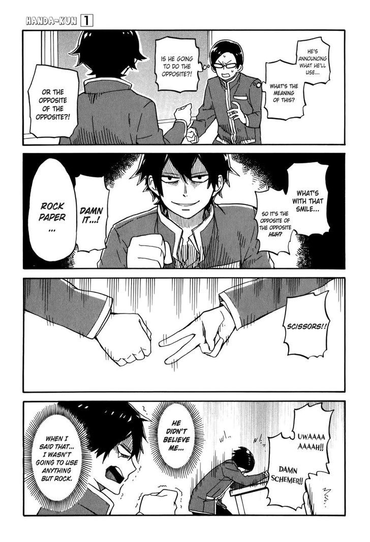 Handa-Kun - Vol.1 Chapter 3 : Handa-Kun And The Class Rep