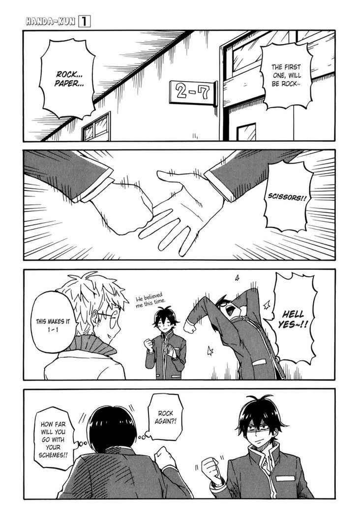 Handa-Kun - Vol.1 Chapter 3 : Handa-Kun And The Class Rep