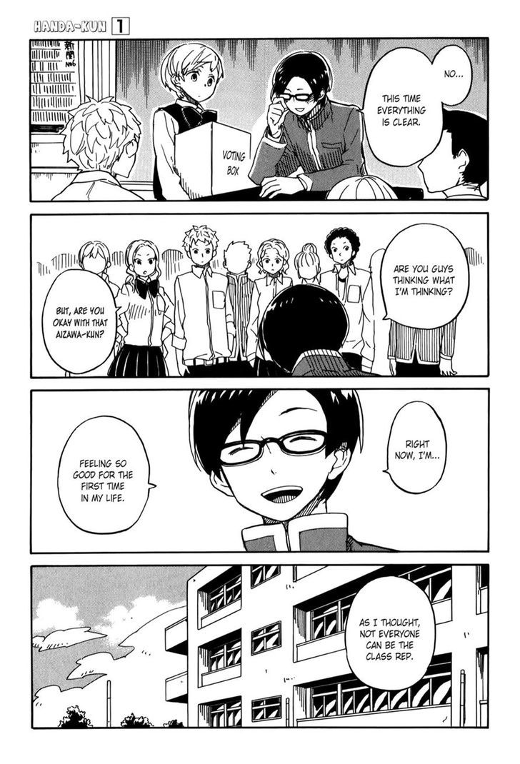 Handa-Kun - Vol.1 Chapter 3 : Handa-Kun And The Class Rep