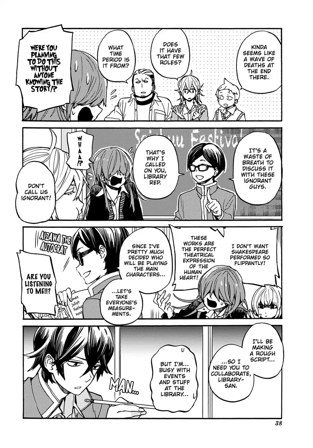 Handa-Kun - Chapter 27: Handa-Kun & The Culture Festival Preparation 2