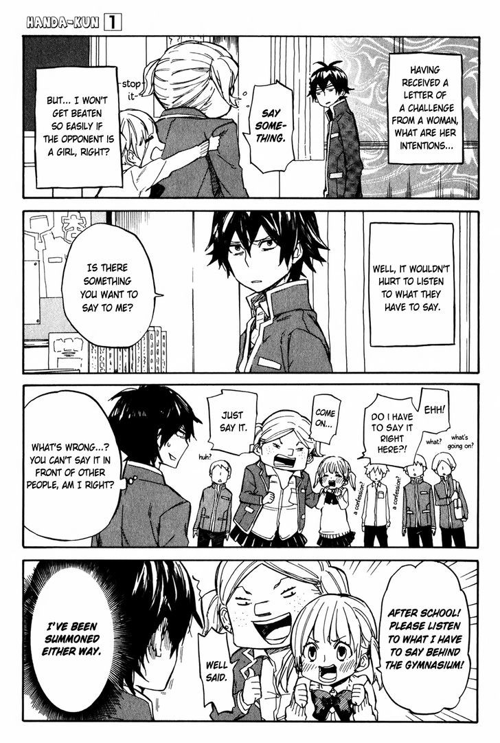 Handa-Kun - Vol.1 Chapter 1: Handa-Kun And A Woman S Friendship