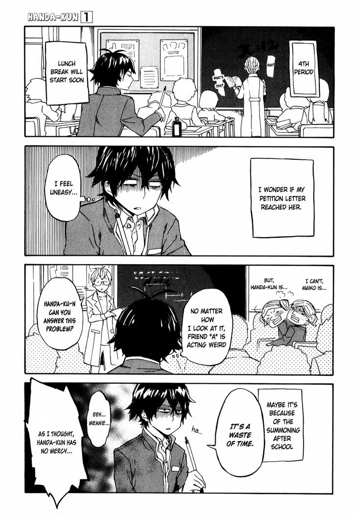 Handa-Kun - Vol.1 Chapter 1: Handa-Kun And A Woman S Friendship