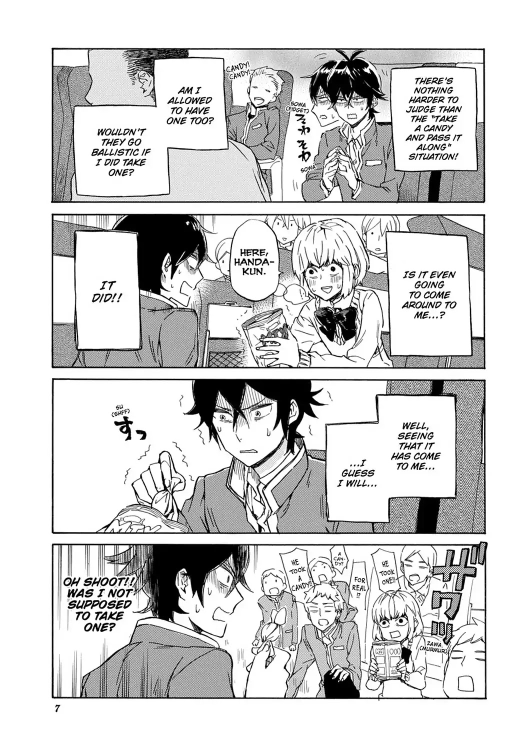 Handa-Kun - Chapter 21: Handa-Kun & The Class Trip, Day 1