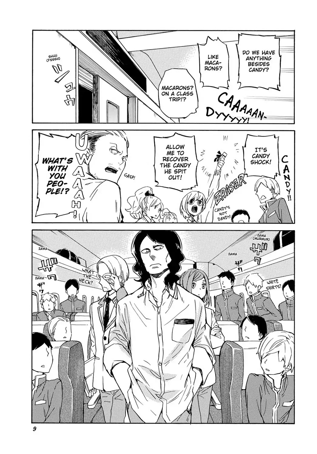 Handa-Kun - Chapter 21: Handa-Kun & The Class Trip, Day 1