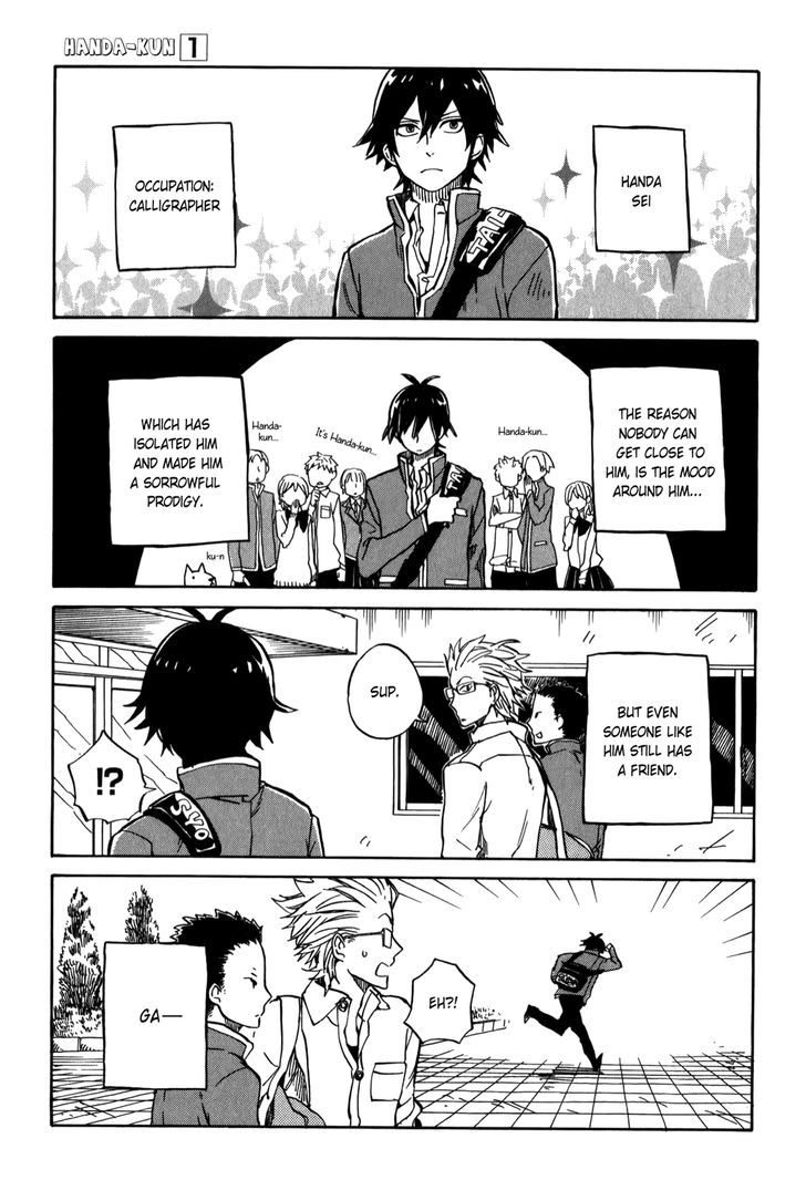 Handa-Kun - Vol.1 Chapter 2 : Handa-Kun And A Friend