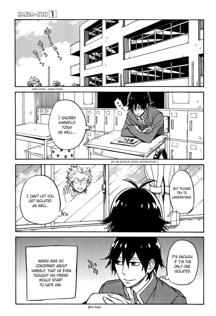 Handa-Kun - Vol.1 Chapter 2 : Handa-Kun And A Friend