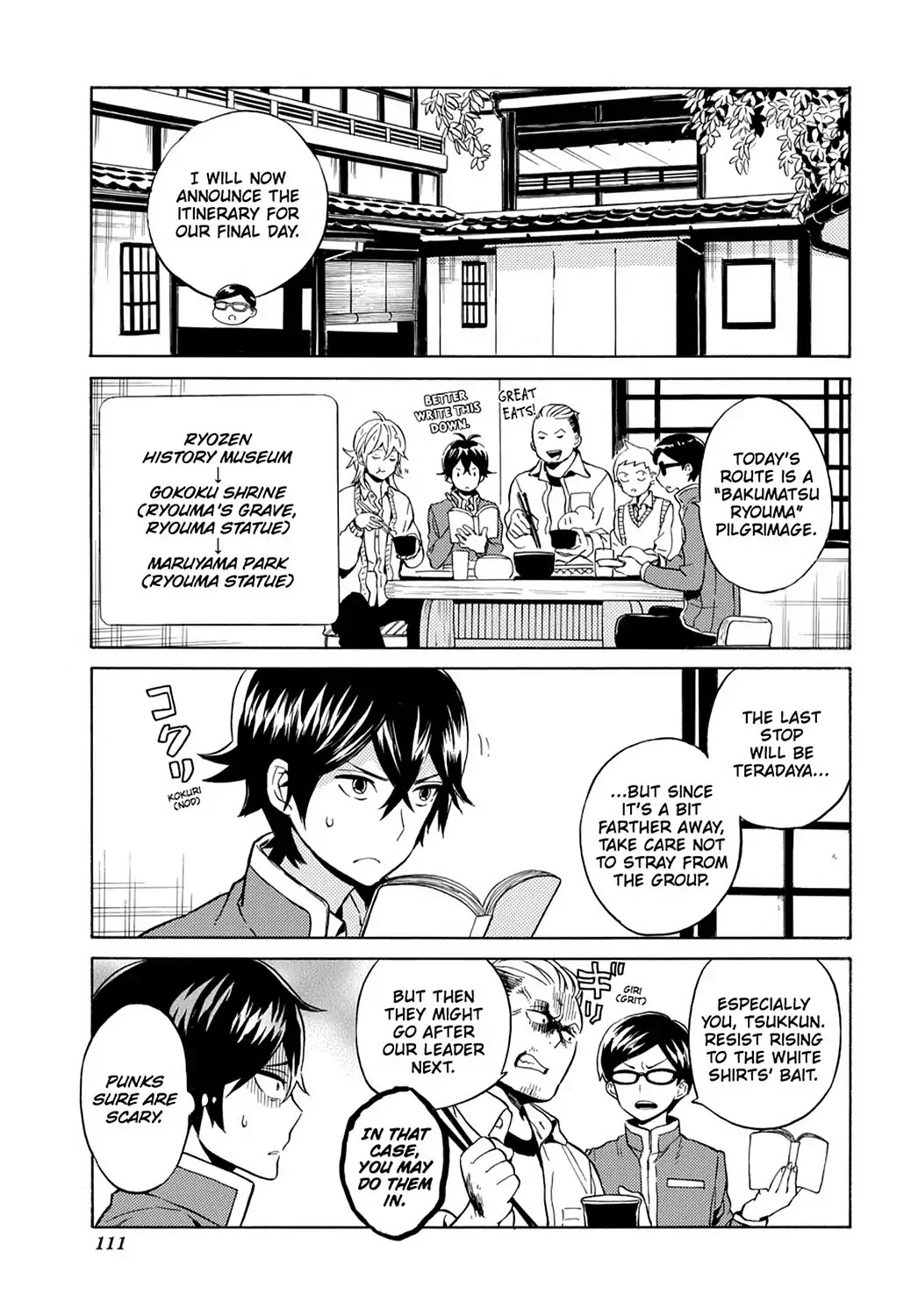 Handa-Kun - Chapter 25: Handa-Kun & The Class Trip, Final Day