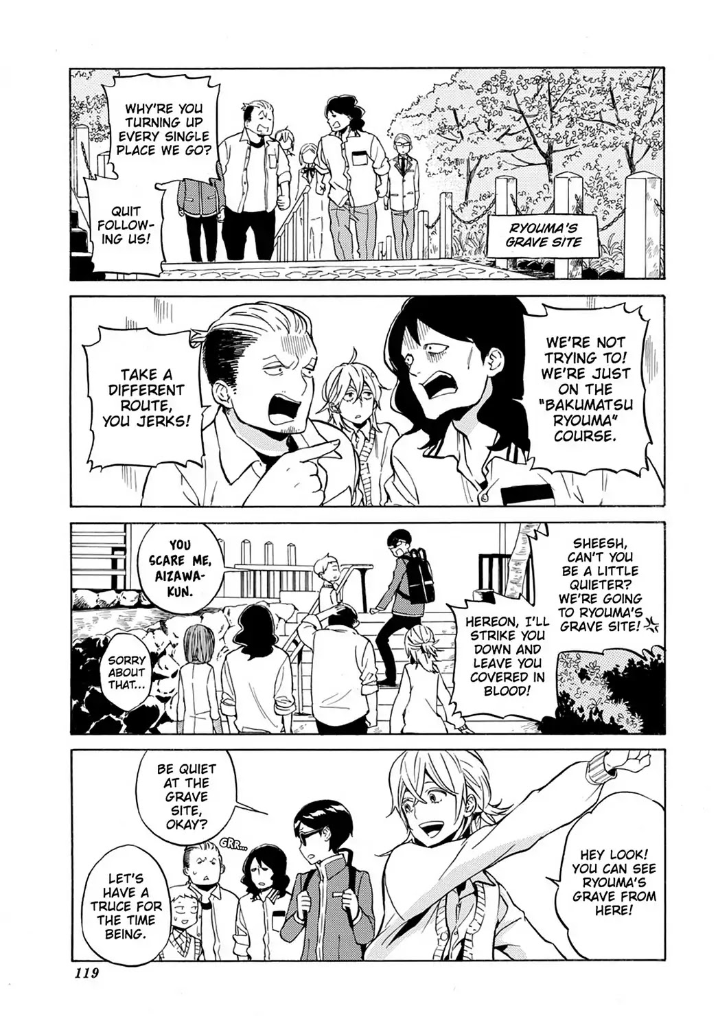 Handa-Kun - Chapter 25: Handa-Kun & The Class Trip, Final Day