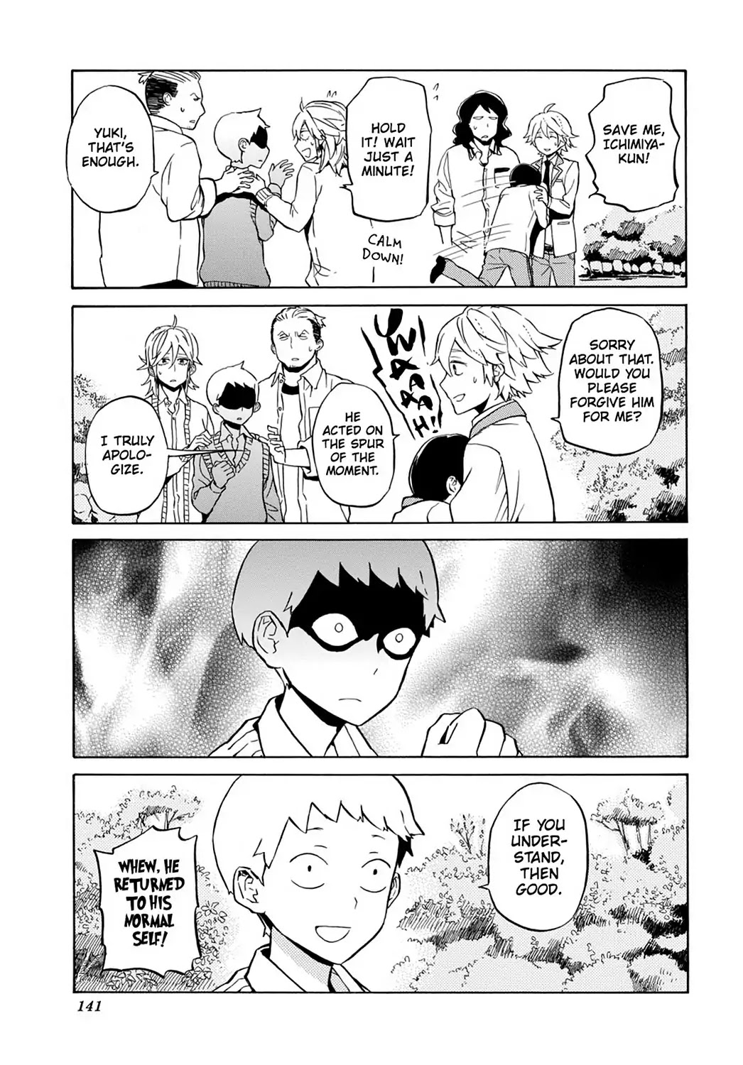 Handa-Kun - Chapter 25: Handa-Kun & The Class Trip, Final Day