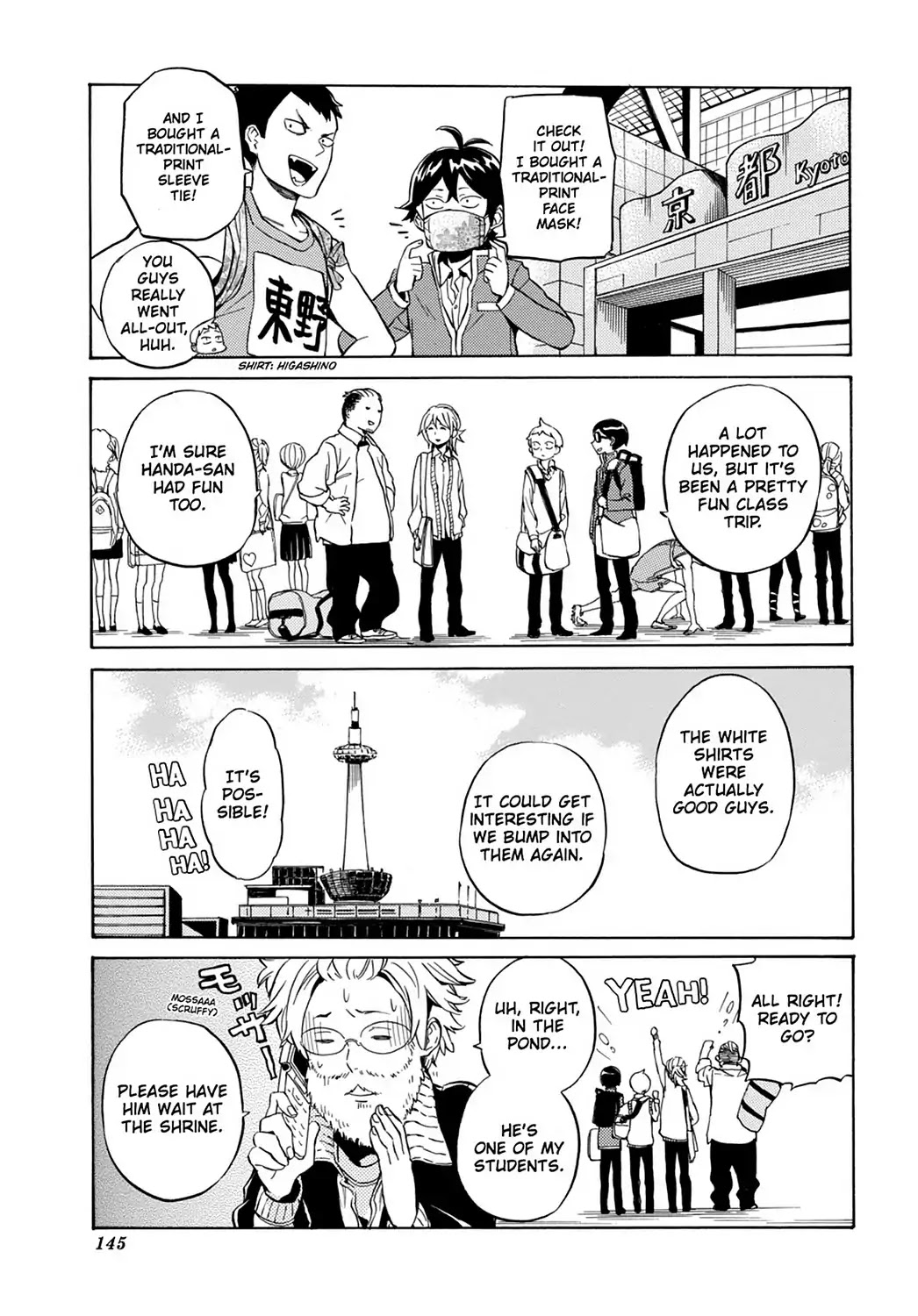 Handa-Kun - Chapter 25: Handa-Kun & The Class Trip, Final Day